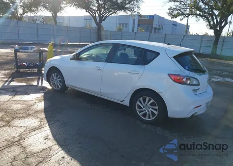 2012 Mazda Mazda3 I Touring из США, поврежденный, VIN JM1BL1L71C1578802